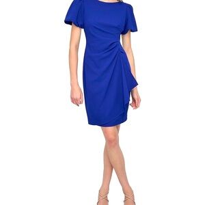 DKNY Peacock Blue Mini Dress